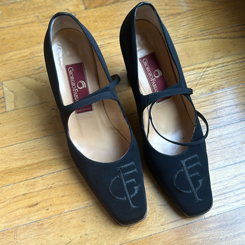 Giorgio Fabiani Black high heel pumps, Size 40